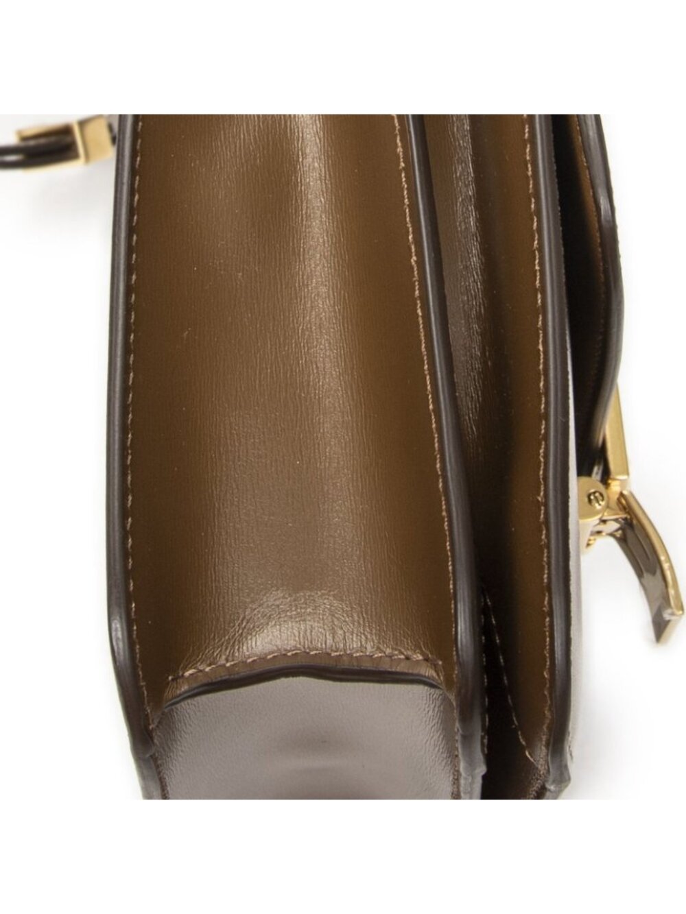 Celine Mini Classic Box Crossbody Brown Smooth Calfskin - Picture 7 of 10